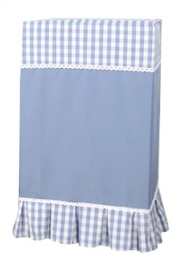 Design Safe Cover Cover Home Shelf Cover Cover Checkered Fabric Bookshelf Dust Cover Audio Cover Cover SPS002 side view